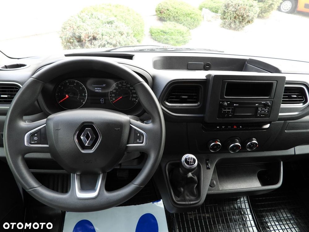 Renault MASTER PLANDEKA 10 PALET WEBASTO TEMPOMAT LEDY PNEUMATYKA KLIMATYZACJA  165KM - 29