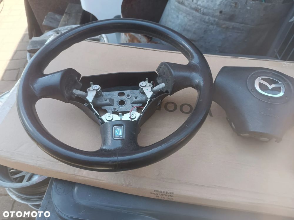 Mazda 323 F 323F kierownica NARDI , sport , tuning - 1