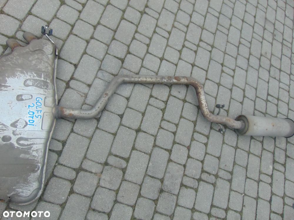 tłumik golf 5 2,0 tdi - 3