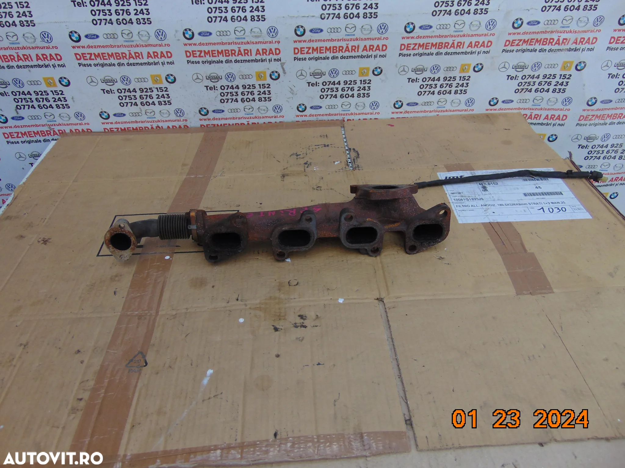 Galerie evacuare Mercedes Sprinter 2.2 euro 5 w906 vito w639 2009-2016 - 3