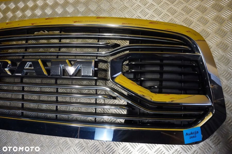 DODGE RAM 1500 LIMITED 2013 - 2018 Atrapa Przód Grill CHROM USA - 4