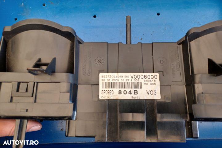 Ceasuri bord 5P0920804B Seat Altea 1 [2004 - 2009] Freetrack minivan - 4