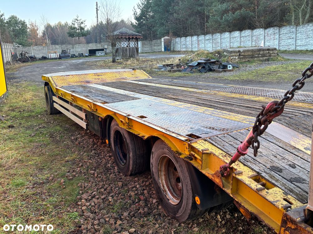 Fliegl DTS 300 DMC 30ton 2007r elektr najazdy 3 osie haki, balkon - 3