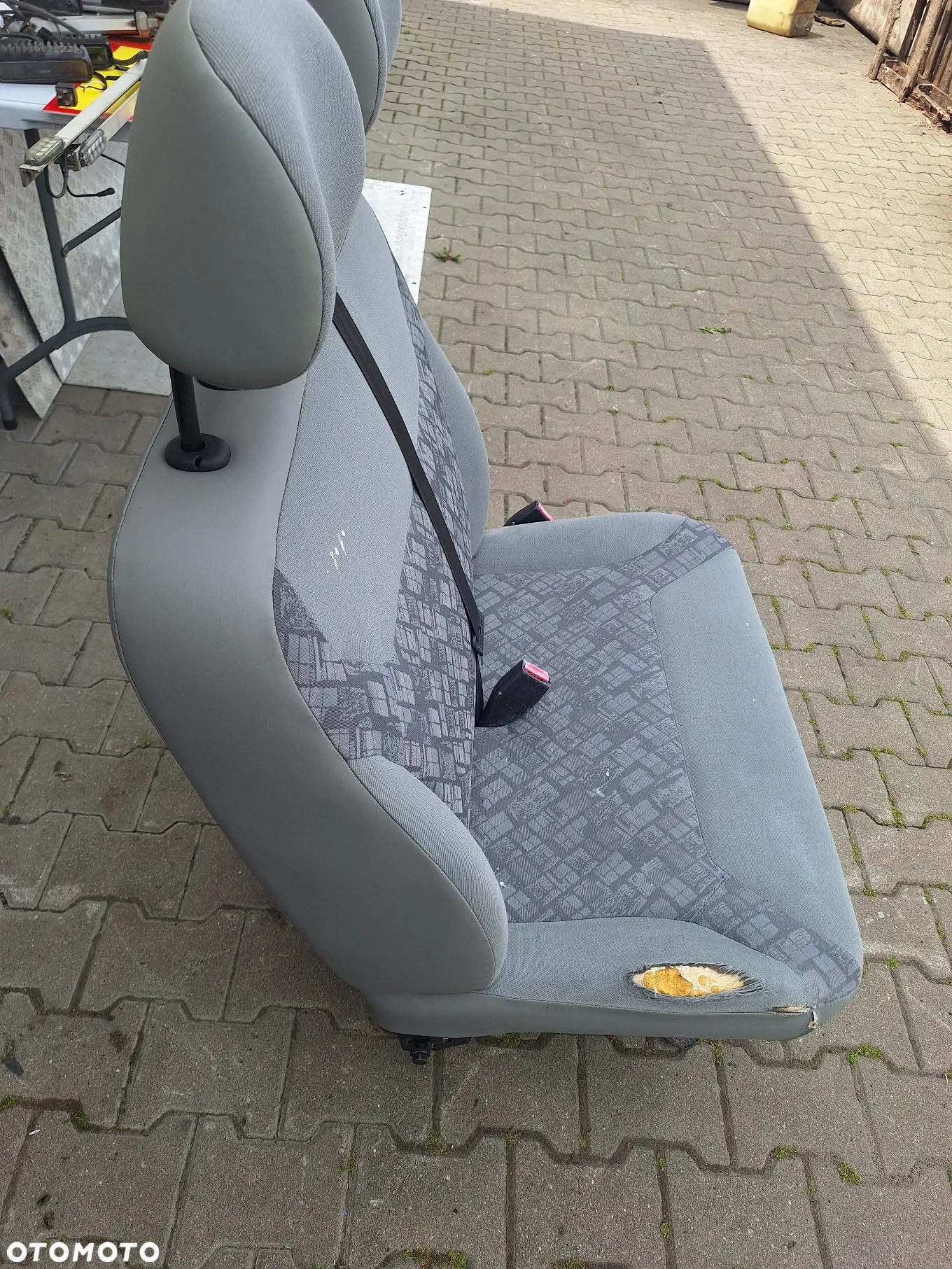 FOTEL KANAPA DWÓJKA PASAŻERA VIVARO TRAFIC - 2