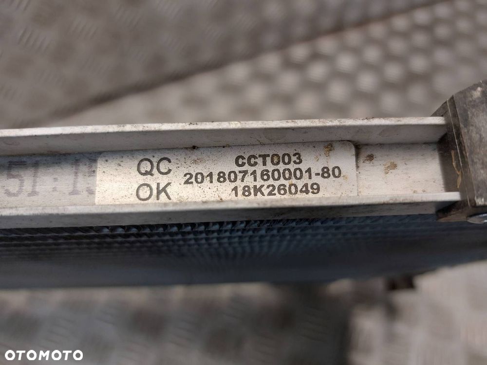 CHŁODNICA WODY + KLIMATYZACJI CITROEN C5 I 2.2 HDI - 3