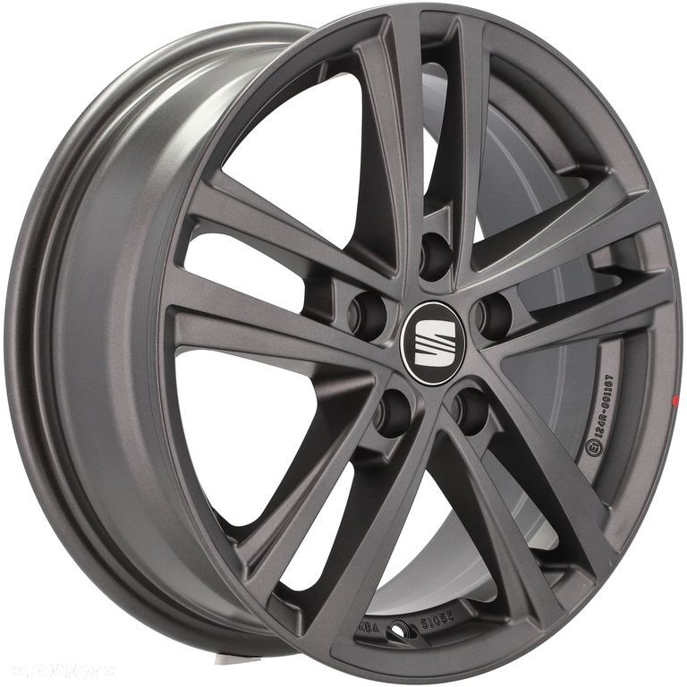 4x Felgi 16 TUV SEAT OE m.in. do Alhambra Altea XL Freetrack Ateca EXEO Leon MK3 MK4 - SE026016 - 3