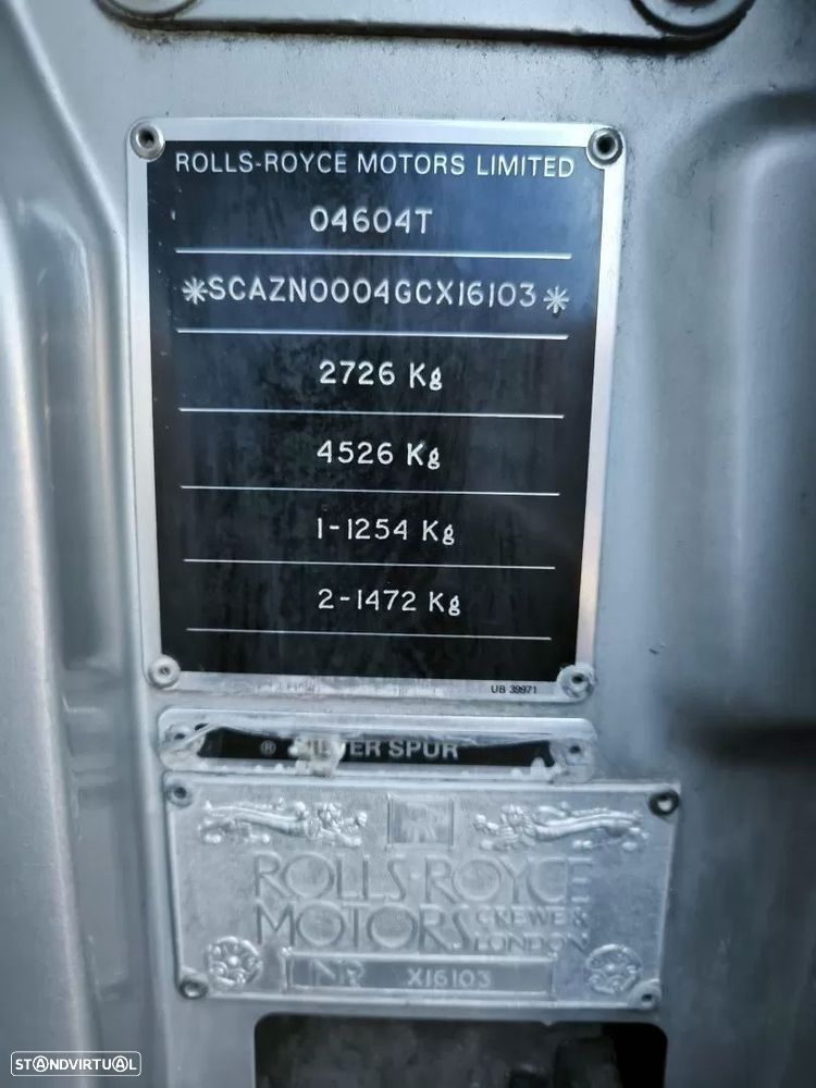 Rolls Royce Silver Spur - 56