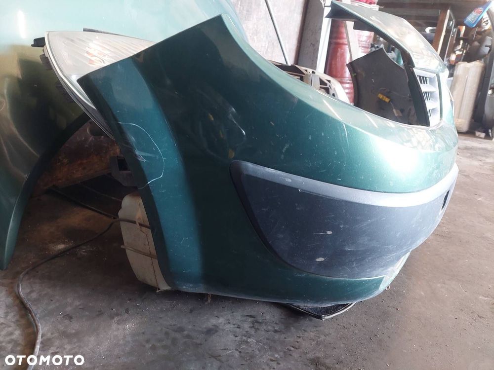 KOMPLETNY PRZÓD MASKA ZDERZAK BŁOTNIKI LAMPY RENAULT SCENIC II TED96 - 10