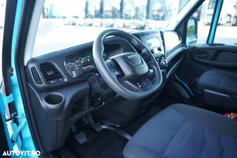 Iveco DAILY 35-160 / CONTAINER - 4,3 M / IZOTERM / DHOLLANDIA LIFT - 750 KG / DUBLU / IMPORTAT / EURO 6 - 25