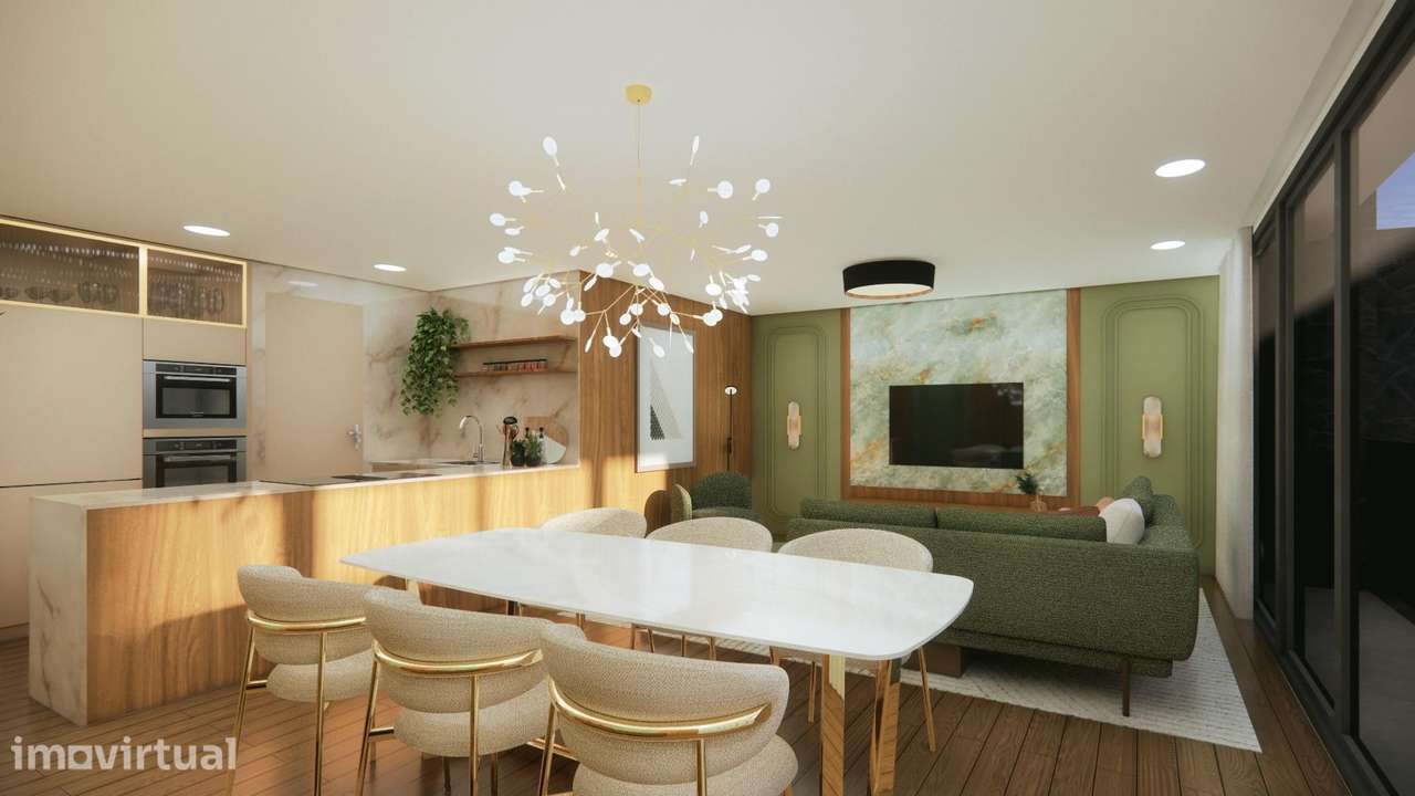 Apartamento T2 em Edifício Histórico com terraço e piscina... - Grande imagem: 4/25