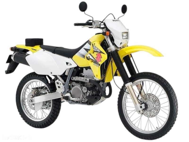 Suzuki DRZ 400 reflektor lampa czasza owiewka wypełnienie licznik błotnik kierownica lusterko manetka felga tarcza zacisk pompa zawieszenie silnik moduł regulator zbiornik siedzenie set podnóżek stelaż stopka chłodnica tłumik - 1