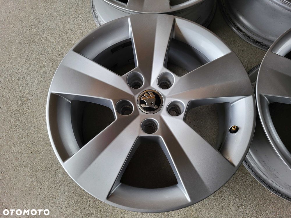 [763] Felgi aluminiowe Oryginal 16 Cali 5x112 Skoda ! ! ET41 - 5