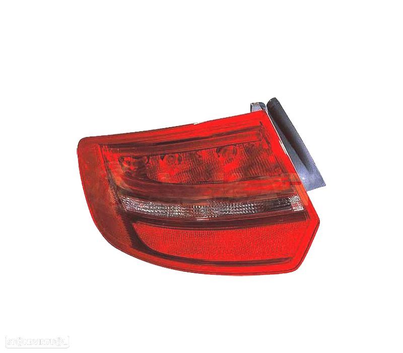 FAROLIN ESQ PARA AUDI A3 SPORTBACK 5P 09-12 BRANCO LED VERMELHO - 1