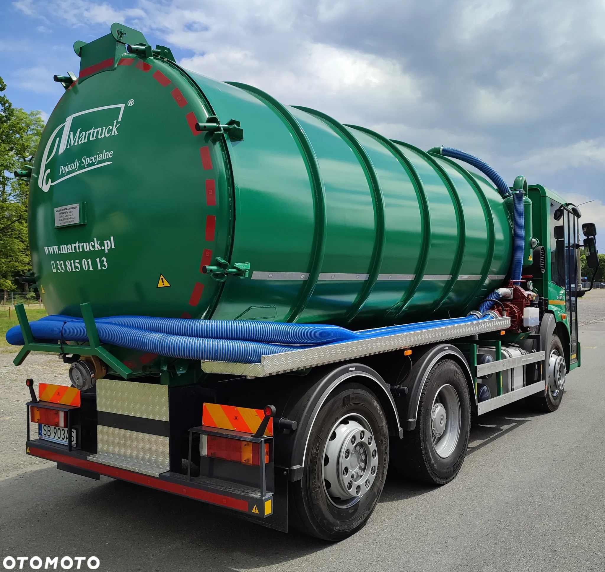 Mercedes-Benz Econic, pojazd asenizacyjny, beczka, cysterna, sprzedaż, wynajem, serwis, gwarancja - 13