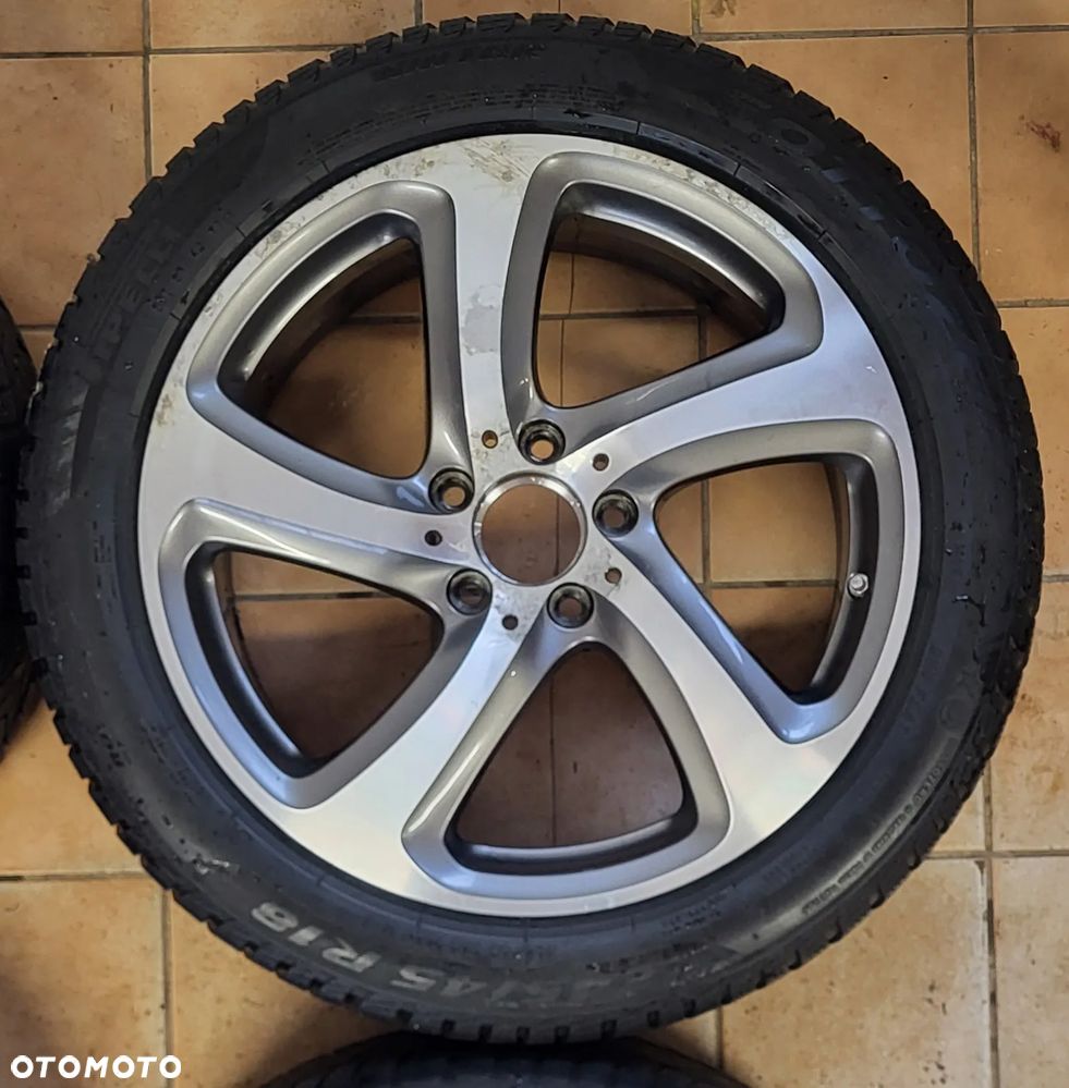 Komplet koła zimowe Mercedes E W213 18" 5x112 245/45 Oryginał - 7
