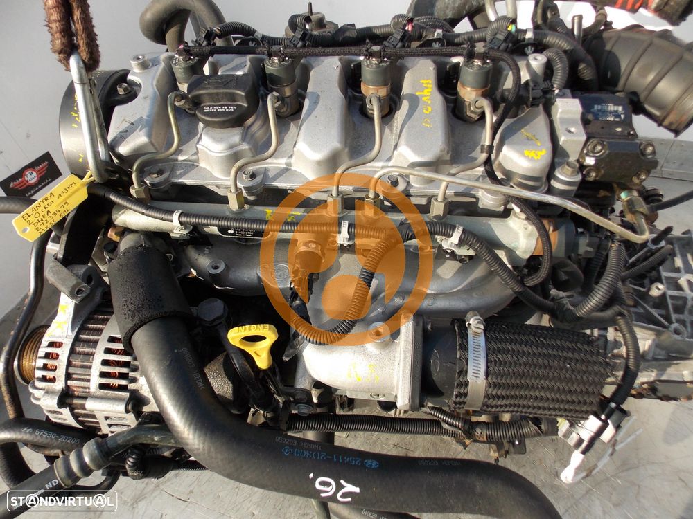 Motor D4EA HYUNDAI SANTA FE I - 1