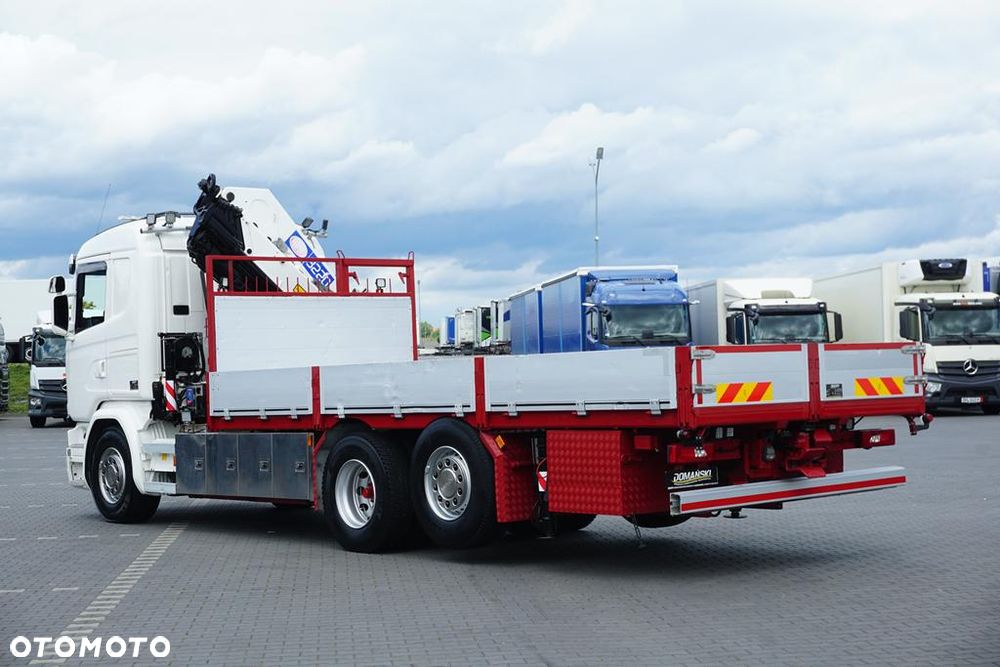 Scania G 490 / 6 X 2 / SKRZYNIOWY + HDS / HMF 3220 K7 / WYSIĘG 18,9 M - 8