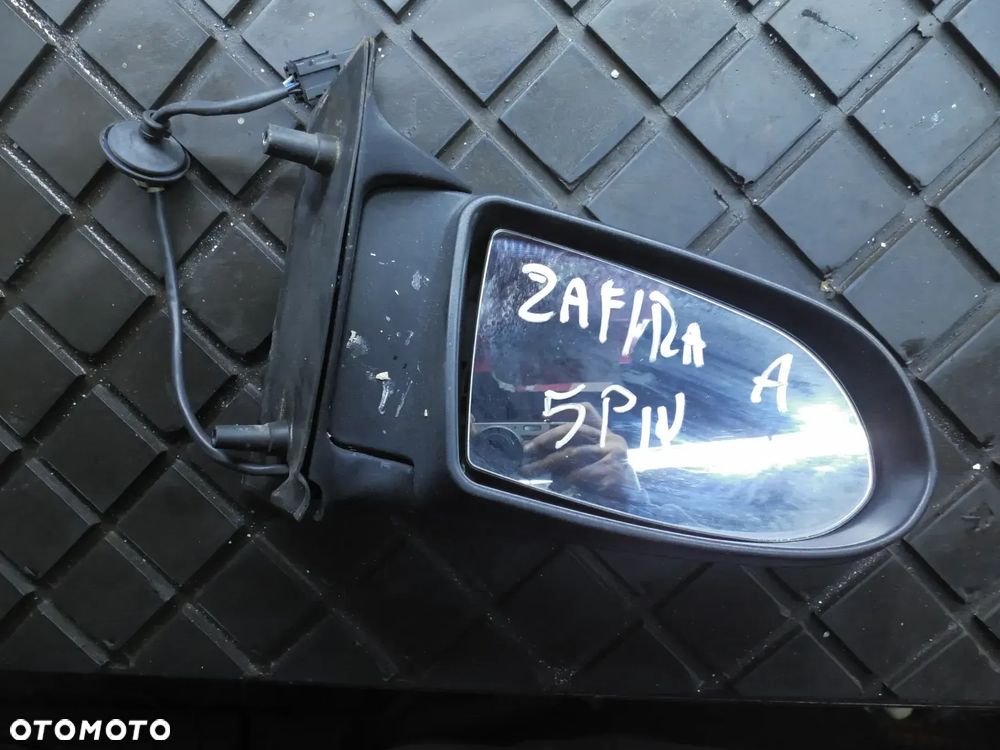 OPEL ZAFIRA A I LUSTERKO PRAWE 5 PIN LIFT EUROPA SREBRNE POSIADAM 2 SZT - 2