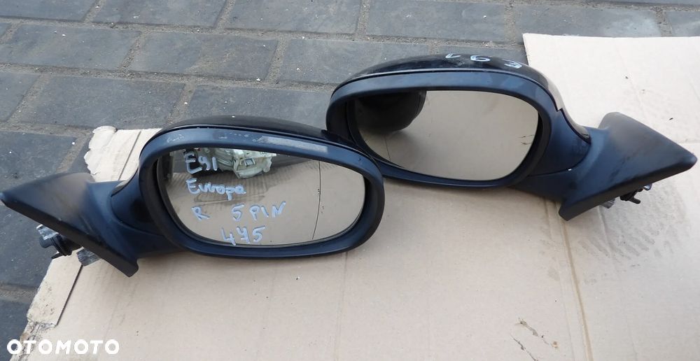 BMW - E91 - LIFT - KOLOR 475 - 5 PIN - LUSTERKO ZEWNĘTRZNE - CENY W OPISIE - EUROPA - 1