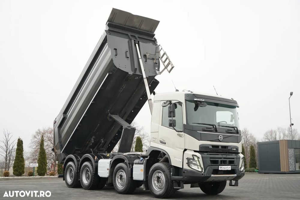 Volvo FMX 460 / 8x4 / BASCULATOR SPATE / MEILLER KIPPER / EURO 6 / - 4