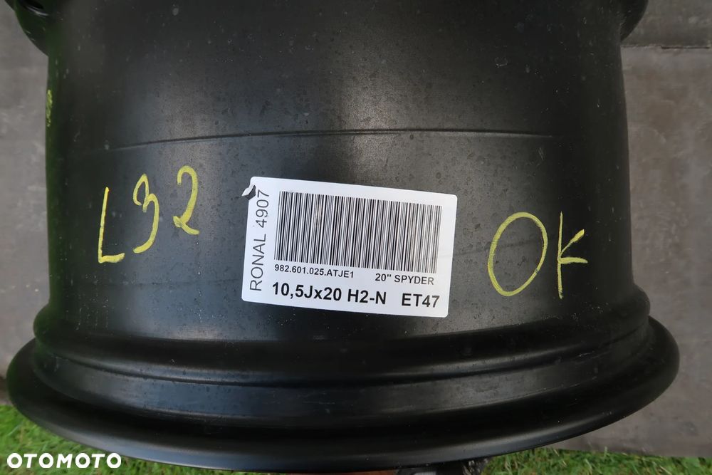 L32/L33/L34 Felga Porsche Boxter 982601025AT 10,5x20et47 - 2