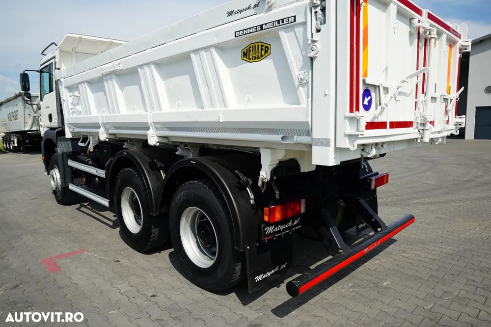 MAN TGA 33.350 / 6x4 / BASCULĂ / HIDRODOCKER / MEILLER KIPPER / BORDMATIC / MANUALĂ / IMPORTATĂ - 20