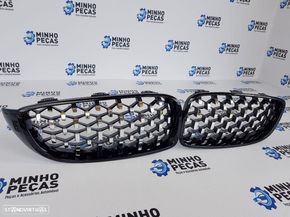 Grelhas Frontais BMW Série 4 (F32/F33/F36) Diamond - 3