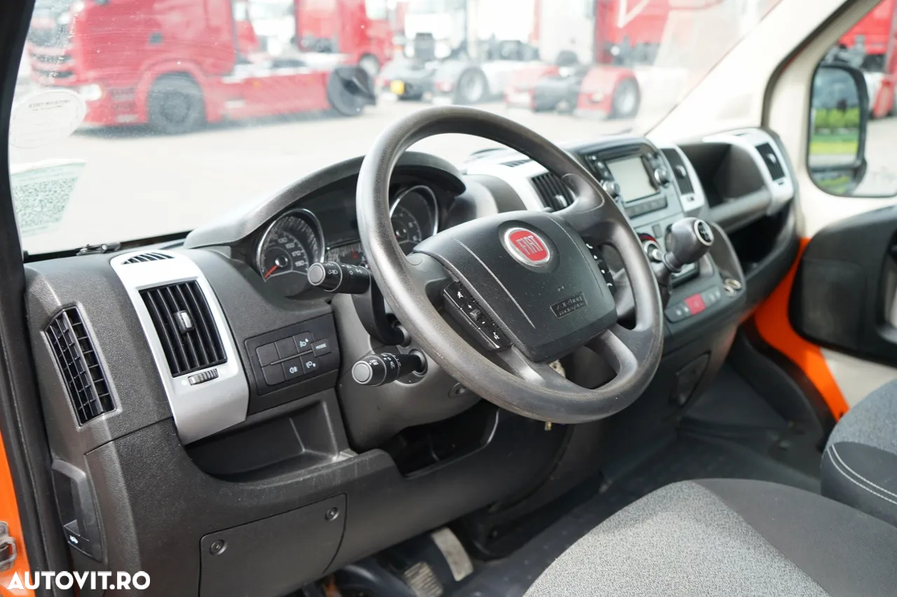 Fiat DUCATO / 2.3D / CAMION BASCULANTE ALUMINIU 3.2M / AER CONDIȚIONAT / KM 70.000 KM - 25