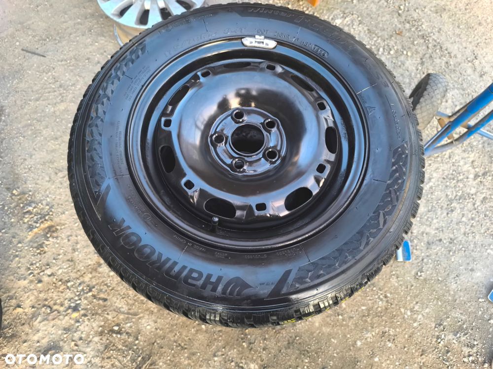 5x100 Felgi Stalowe Stal 14 Koła Zimowe Zima SKODA FABIA PRAKTIK ROOMSTER RAPID SEAT IBIZA CORDOBA TOLEDO IV 4 VW FOX POLO Legnica ALU-RAD 175/70 7mm - 3