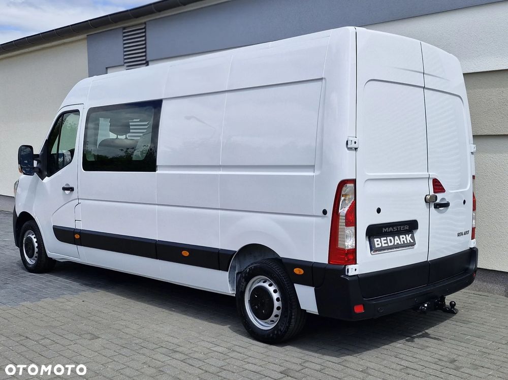 Renault Master, L3H2, BRYGADÓWKA, 7 miejsc, DOKA, hak, nawigacja, tempomat, klima - 4