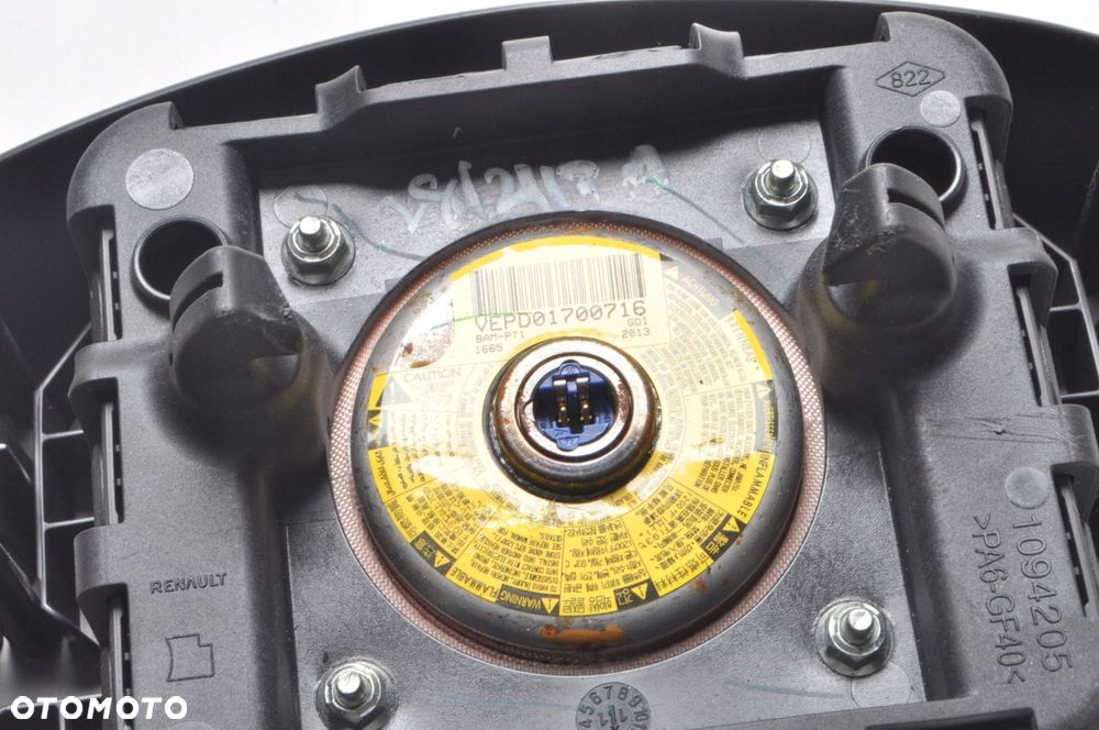 DACIA DUSTER PODUSZKA POWIETRZNA KIEROWCY AIRBAG 98510-7995R - 3