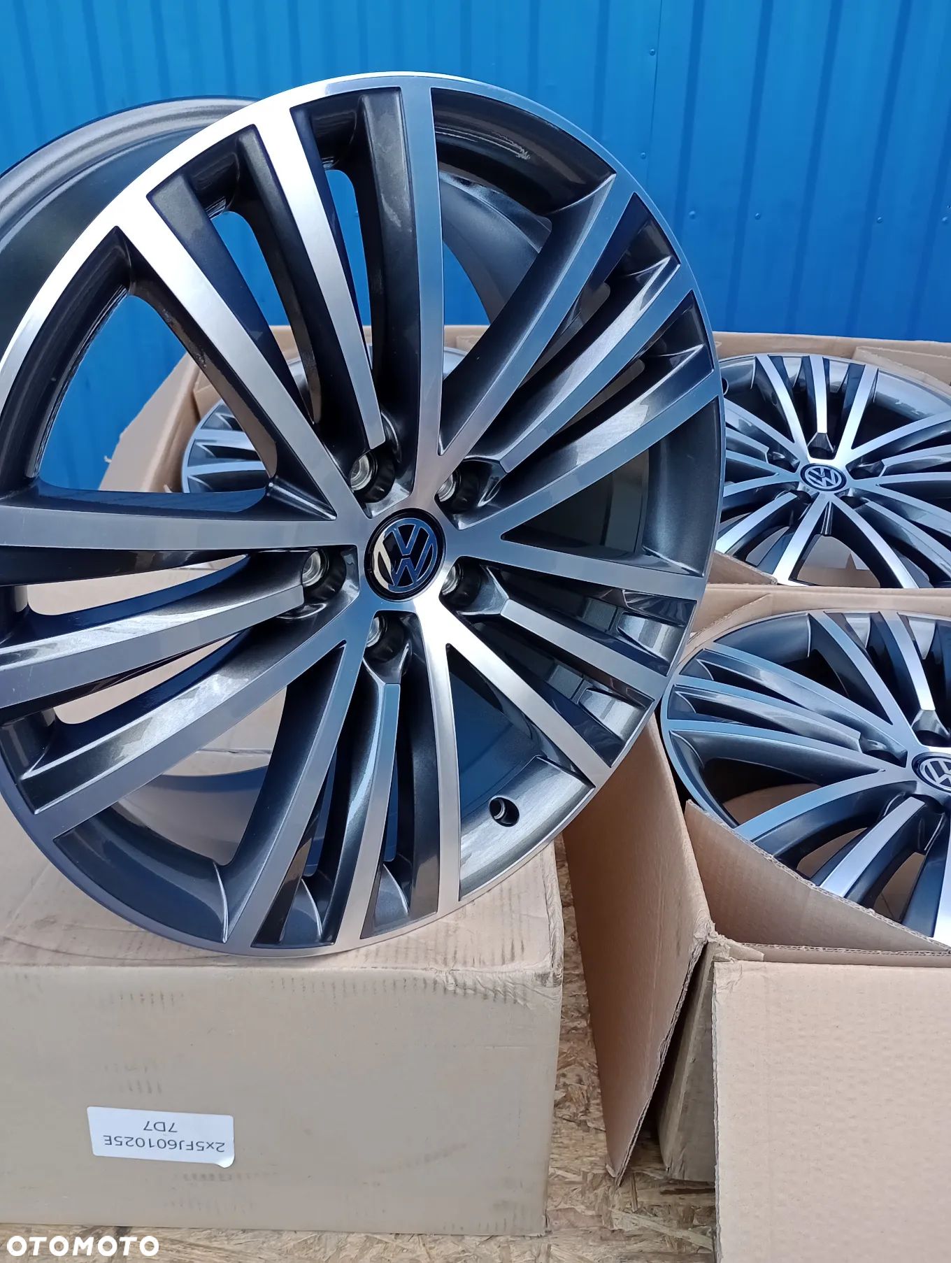 FELGI ALUMINIOWE 5x112 R19 8J ET44 VOLKSWAGEN GOLF ID3 ID7 JETTA PASSAT TIGUAN TOURAN T-ROC ARTEON - 1