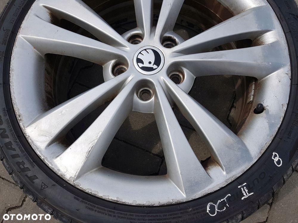 SKODA OCTAVIA 2 II 04-12r SUPERB II FELGA ALUMINIOWA 18 5X112 1Z0601025AD - 2