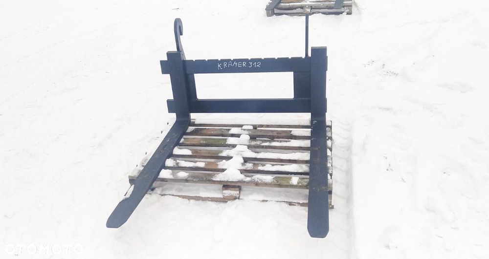 Widły KRAMER 320 312 z karetką 2,5t 120 cm [OS 11010] - 7