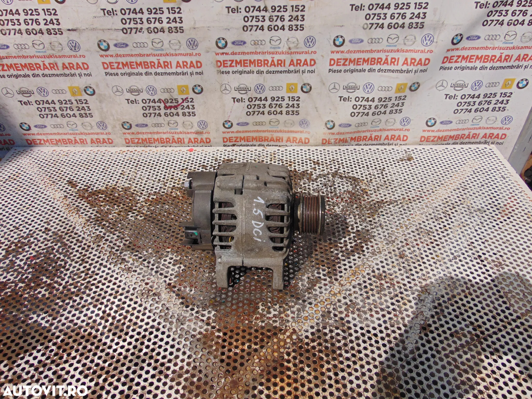 Alternator Dacia Custer 1.5 Nissan Qashqai Renault megane cod 231001318r clio 4 sandero dokker lodgy kadjar captur - 7