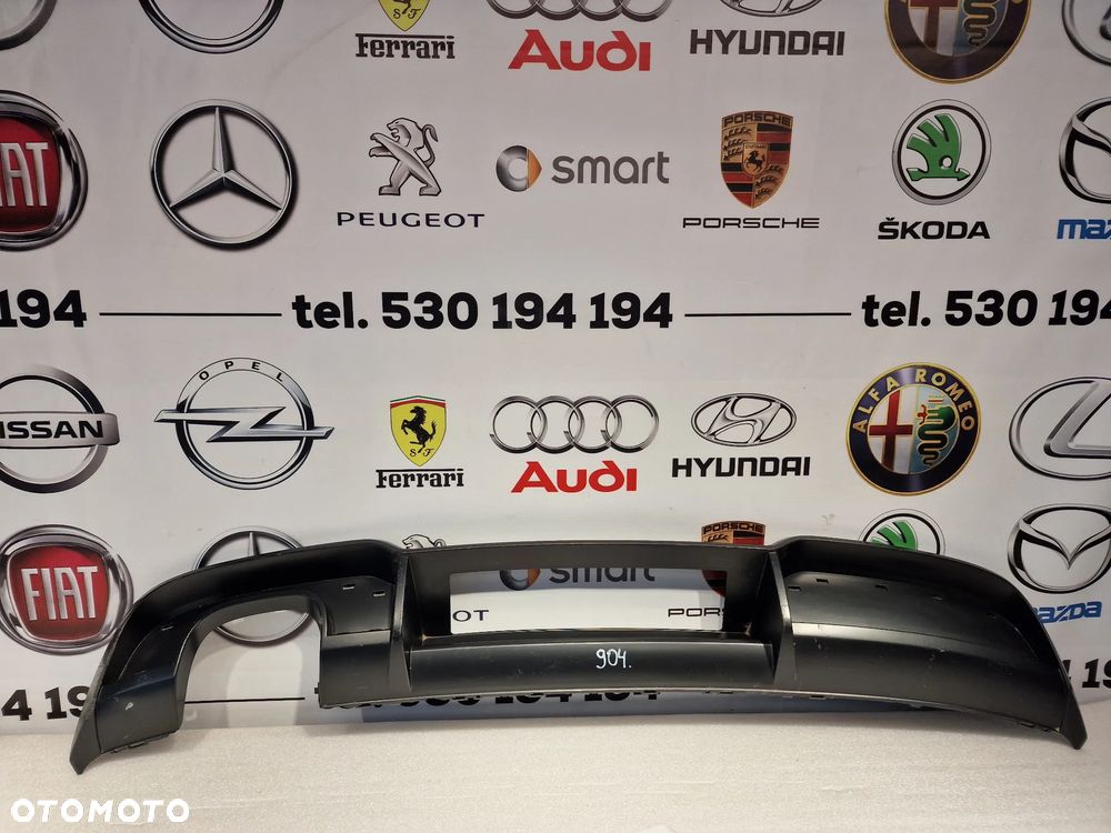 AUDI A3 8V / 8V0 LIFT S-LINE 16- DYFUZOR / SPOJLER / DOKŁADKA ZDERZAKA TYLNEGO TYLNIEGO TYŁ , NR 8V3807521R , NR AUKCJI DT904 - 1