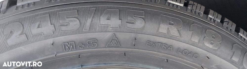 245/45 R18, 100V XL, RIKEN (by Michelin), Anvelope iarna M+S - 5
