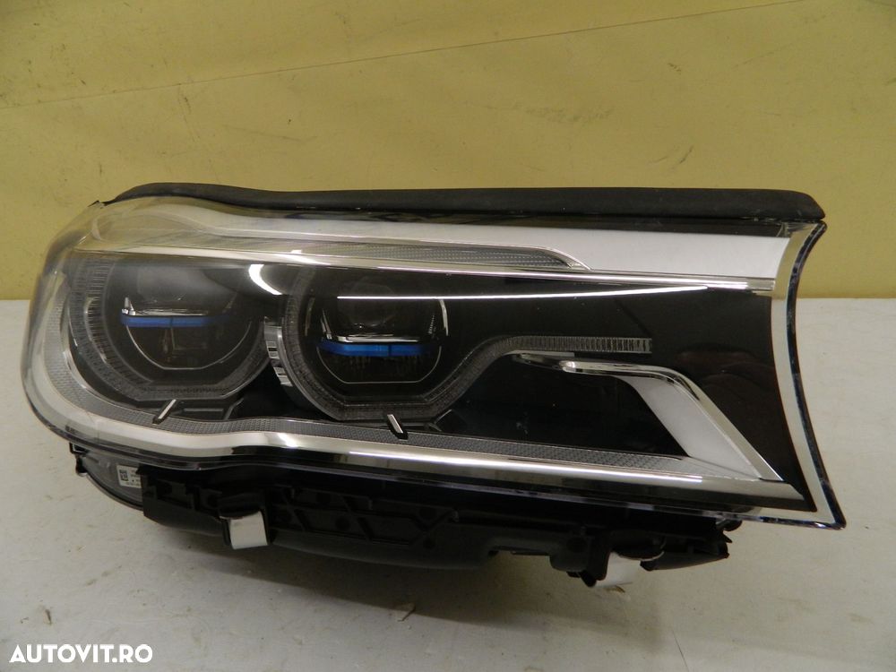 Far dreapta BMW Seria 7 G11 / G12 LASER, 2015, 2016, 2017, 2018, 2019,  cod origine 7483912-01. - 3