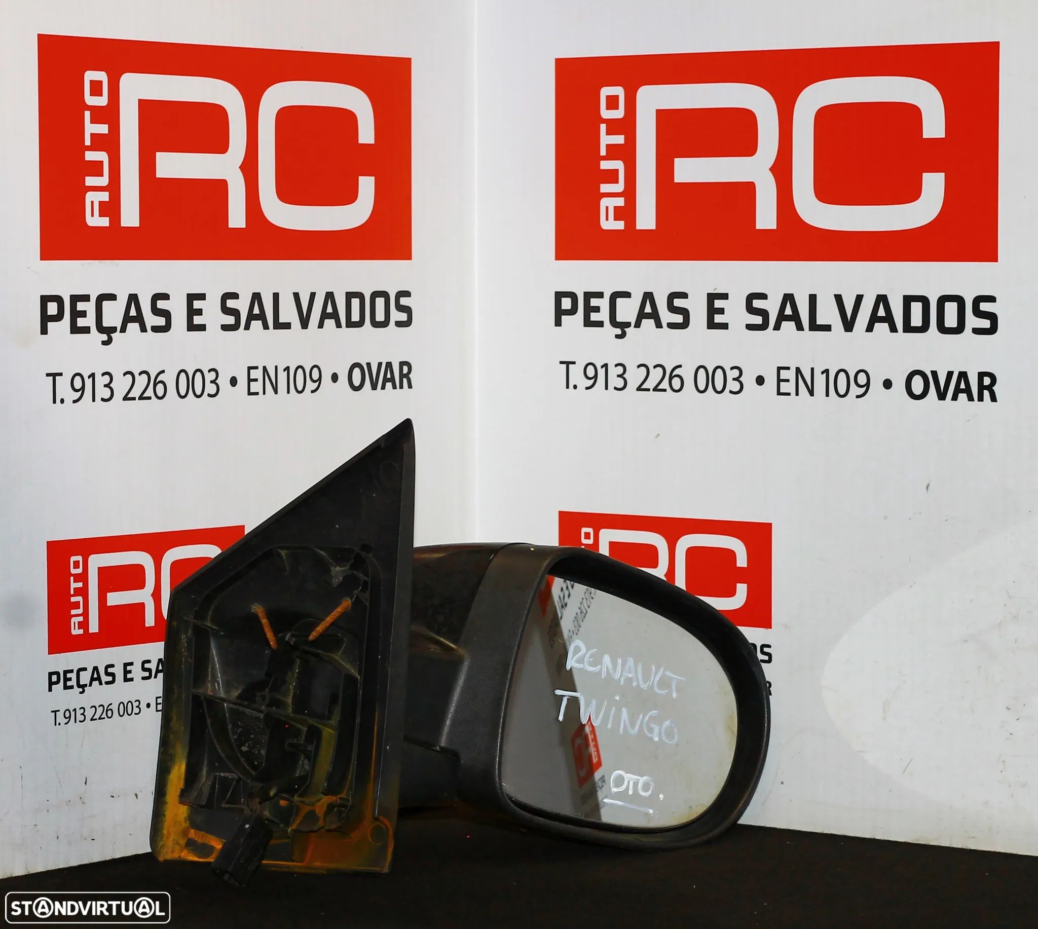 ESPELHO RETROVISOR DIREITO RENAULT TWINGO - 1
