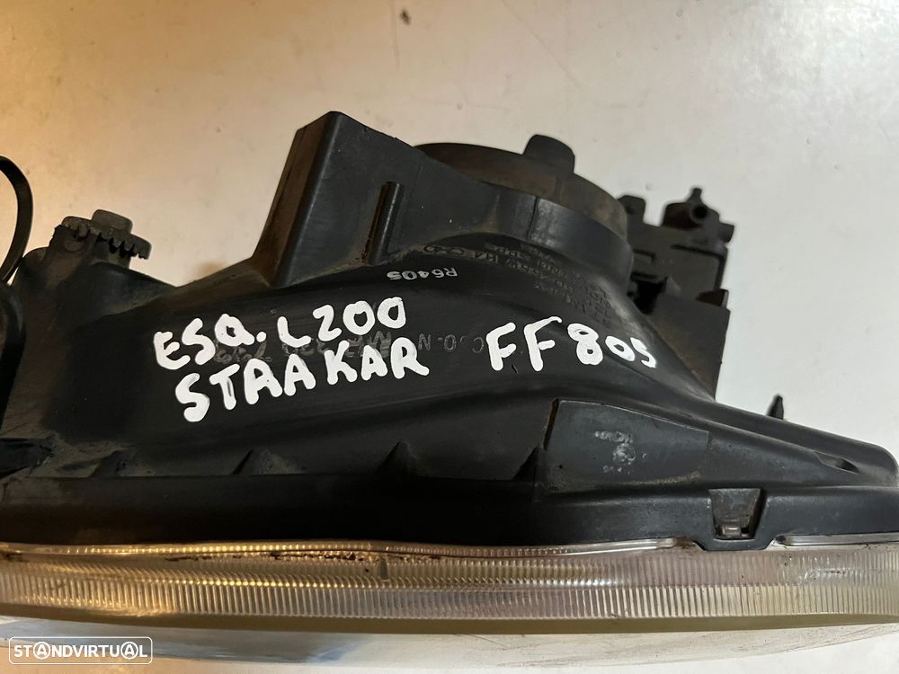 Mitsubishi L200 Strakar / FAROL ESQUERDO - FF805 - 7