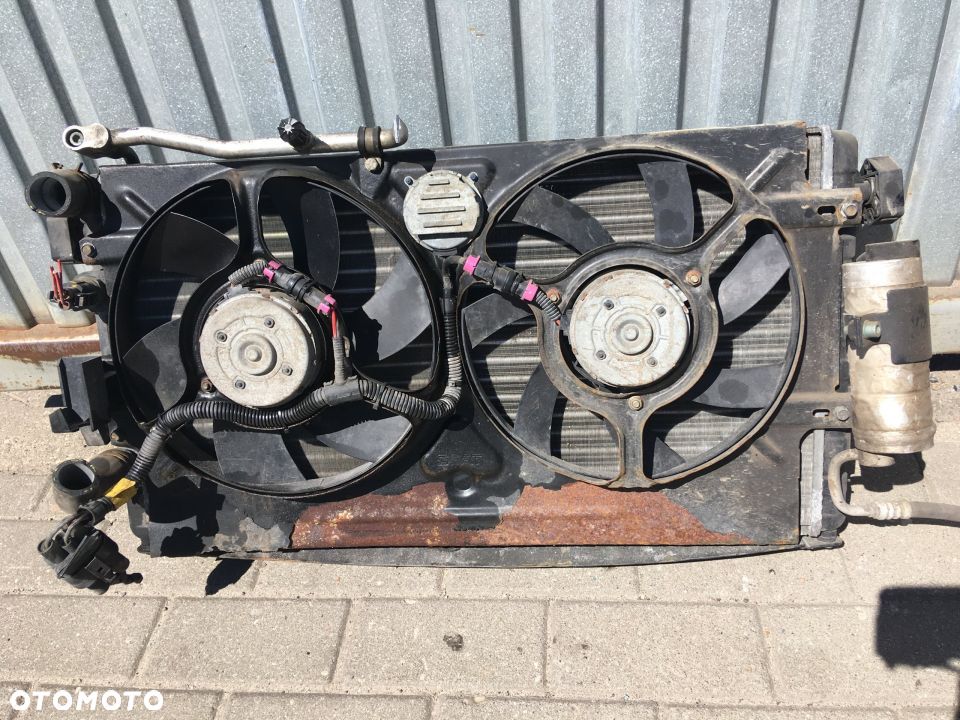 SEAT IBIZA CORDOBA 99- CHŁODNICA WENTYLATORY KOMPL - 1
