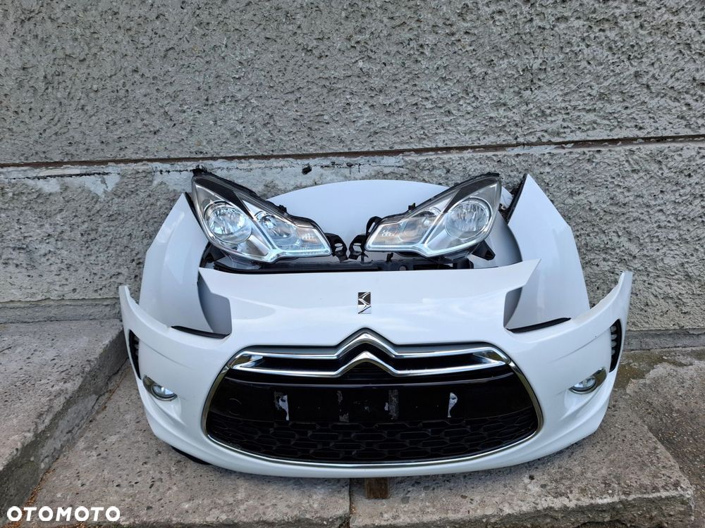 ZDERZAK MASKA BŁOTNIK KOMPLETNY PRZÓD CITROEN DS3 - 1