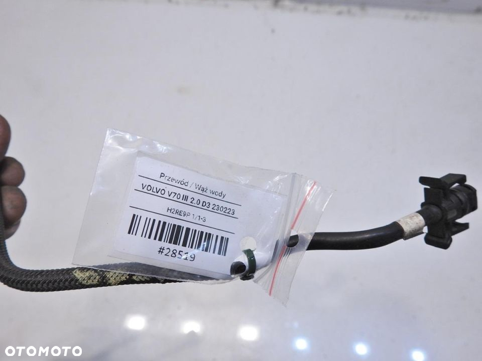 WĄŻ PRZEWÓD WODY VOLVO V70 III 2.0 D3 - 4