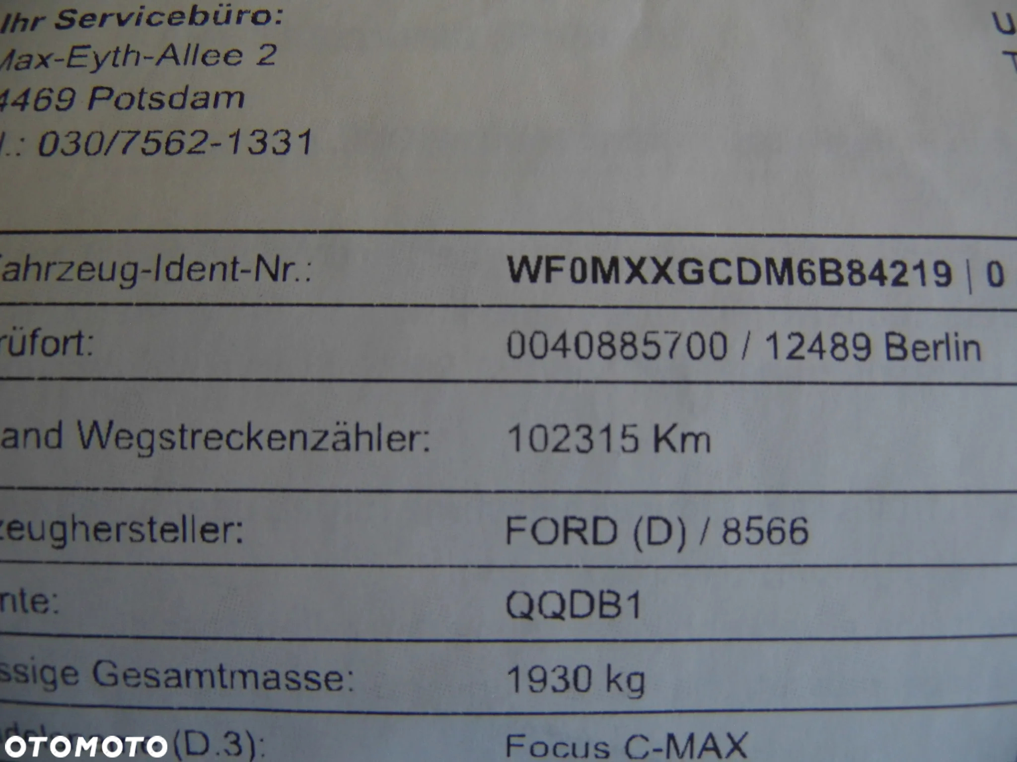 Ford Focus C-Max 1.8 Ghia CVT - 35