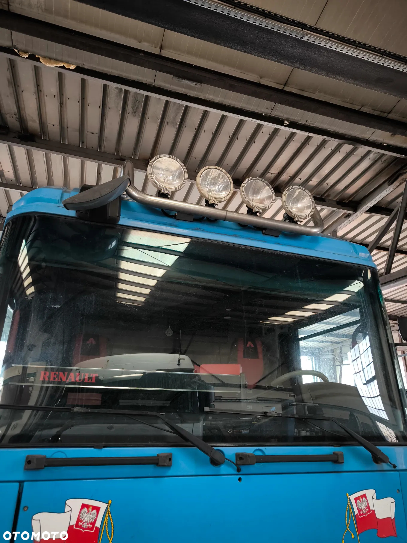 Orurowanie halogeny kangur rury tuning tir Magnum renault - 2