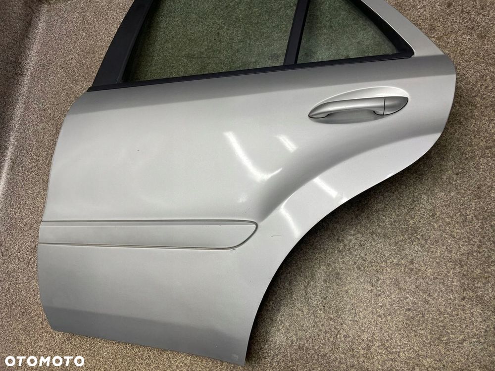 Drzwi lewy tyl tylne srebrne C775 775U Mercedes W164 ML - 8