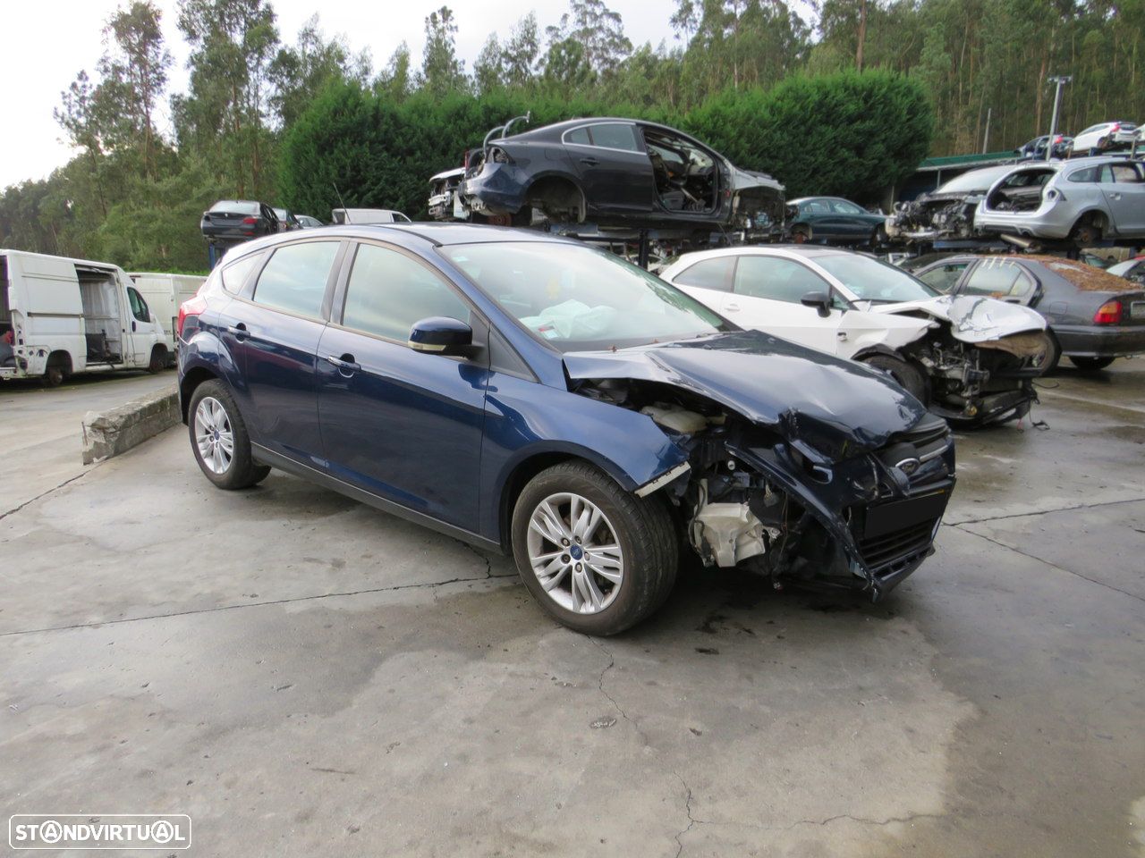 FORD FOCUS III 1.6 TDCi (115Cv) 2012 -Peças Usadas (7695) - 1
