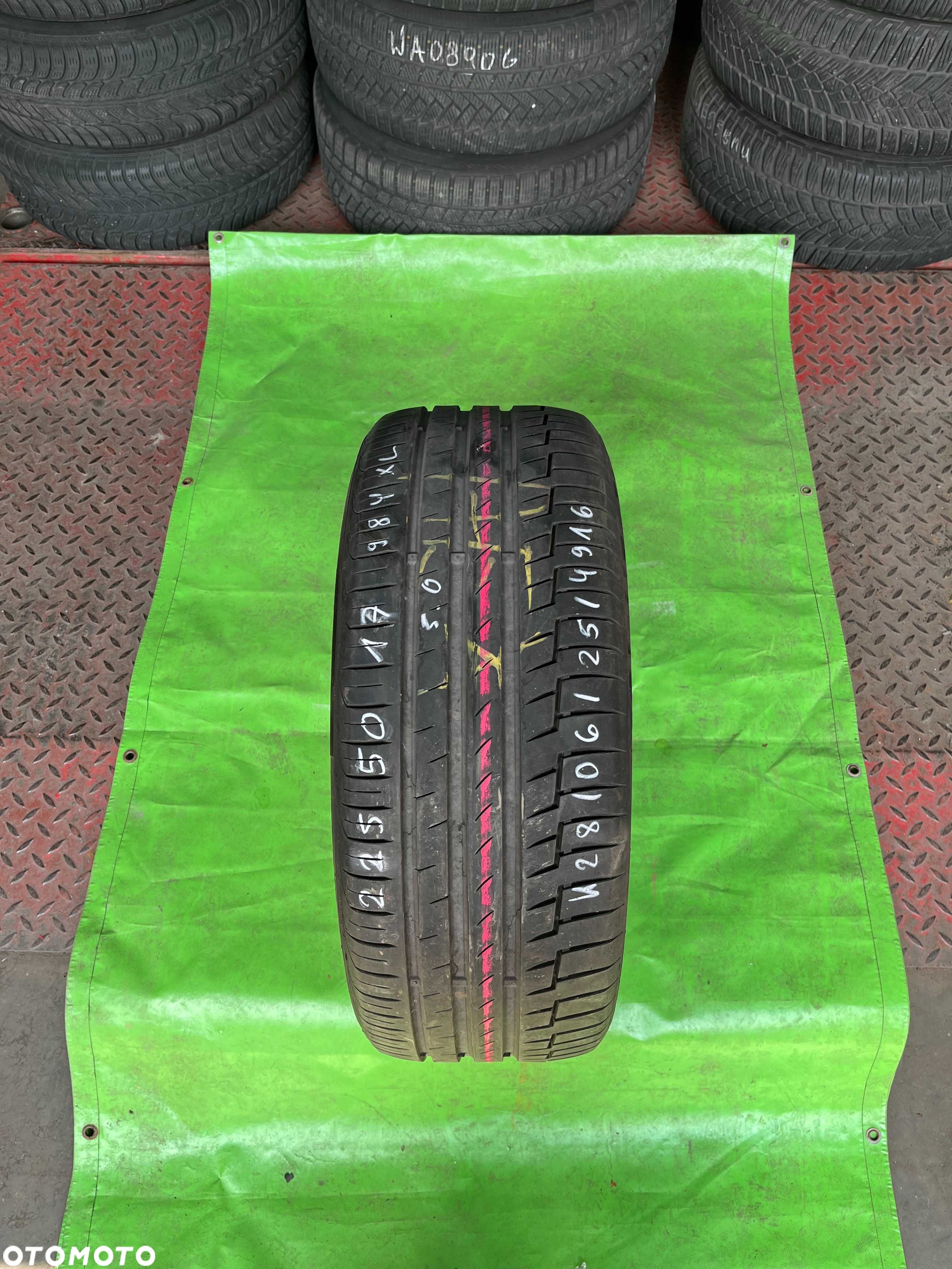 opona 225/50R17 98 Y XL Continental PremiumContact 6 - 1