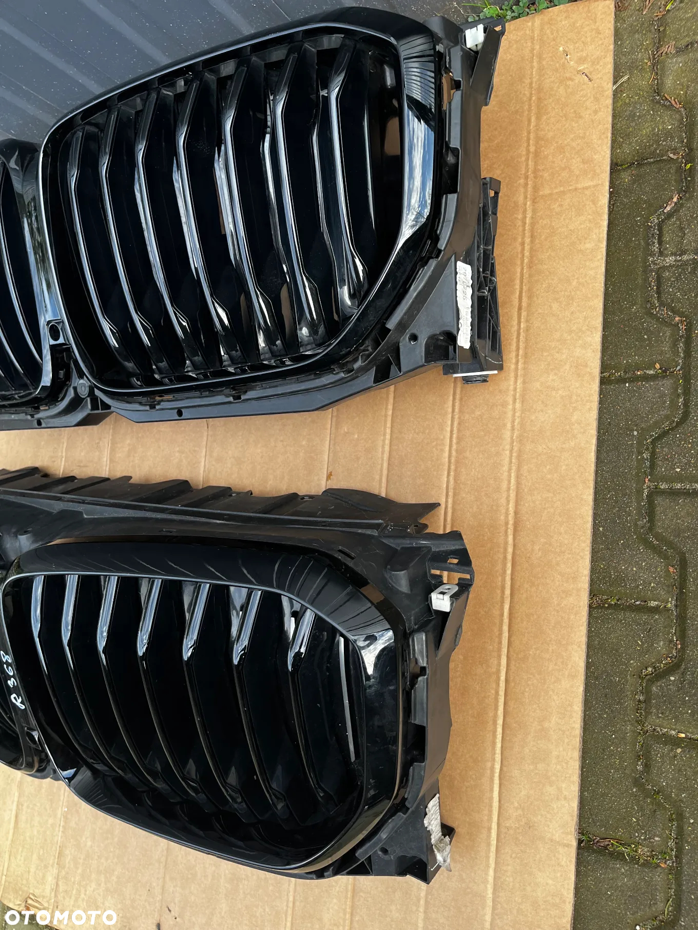 ATRAPA GRILL NERKI BMW G05 X5 G06 X6 ORYGINAŁ ELEKTRYCZNE DEMONTAŻ CAŁE SHADOW - 3