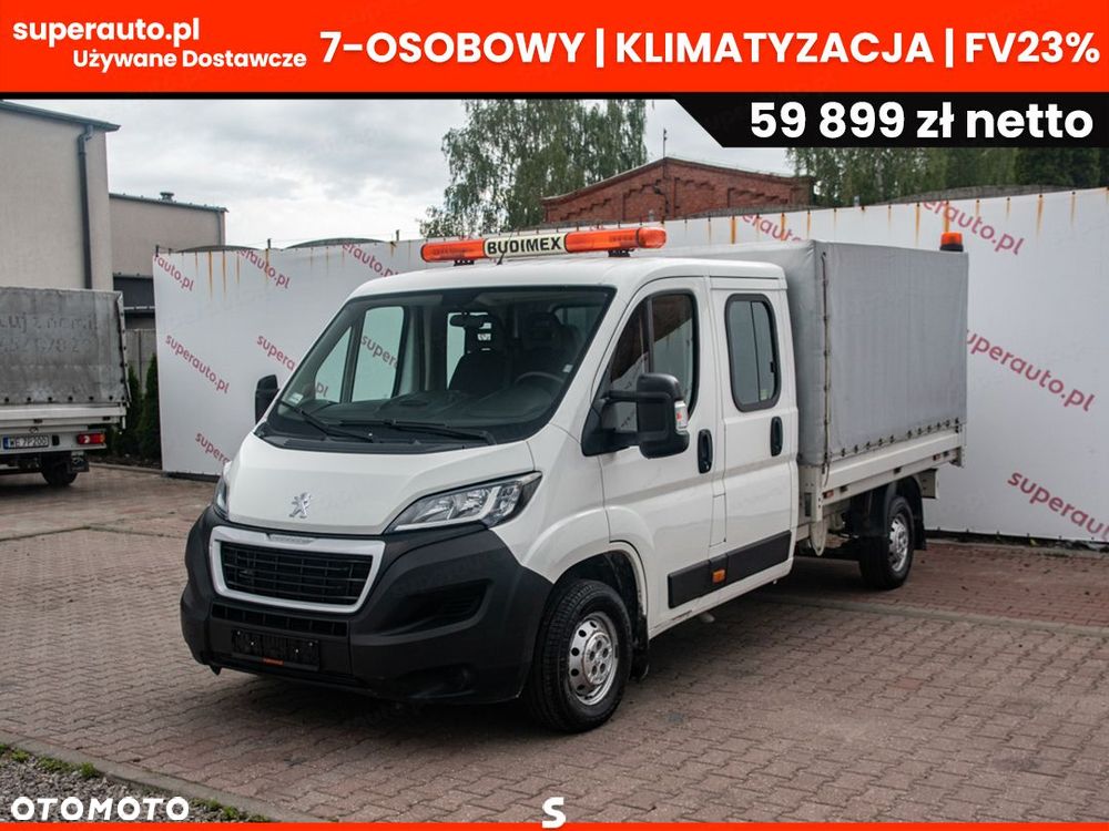 Peugeot Boxer L3 Doka + Plandeka 2.2 140KM - 2